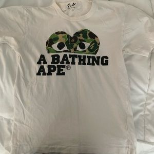 Bape x CDG shirt